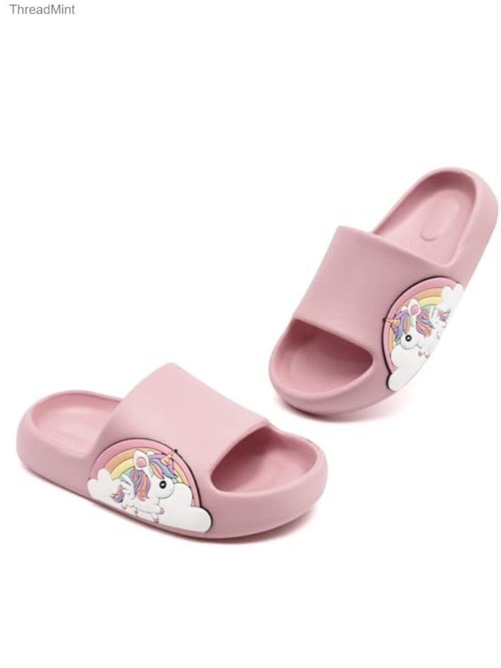 Kids Cloud Slides Non-Slip EVA Beach Pool Shoes Toddler Cartoon Sandals